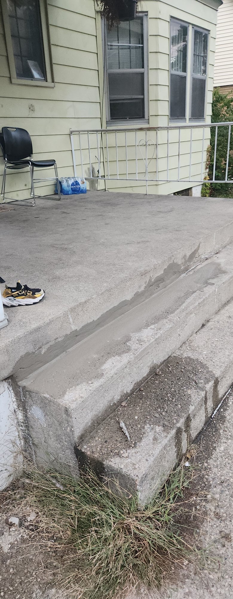 Masonry restoration and patching work